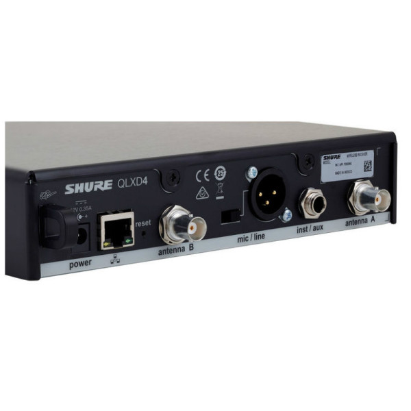 Радіосистема з ручним мікрофоном SHURE QLXD24/BETA87A