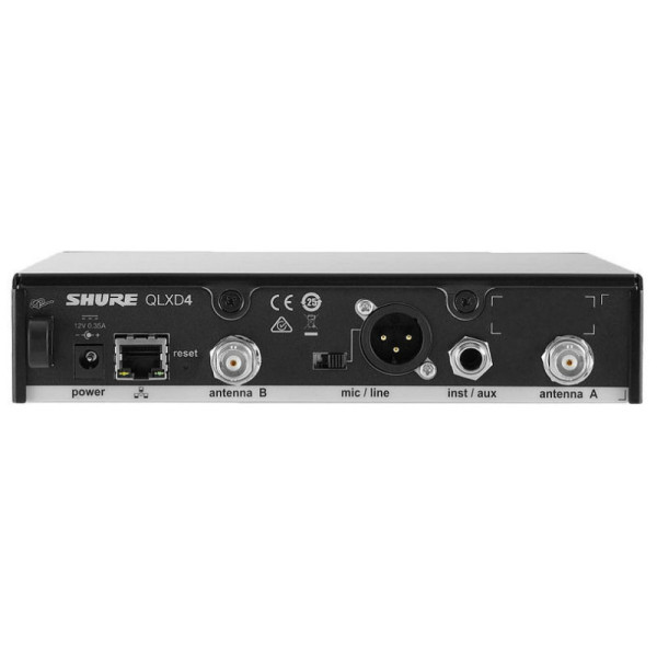 Радіосистема з ручним мікрофоном SHURE QLXD24/KSM8B
