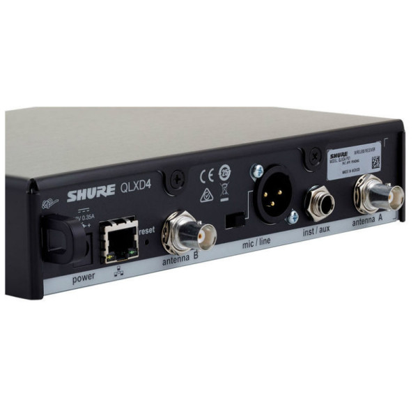 Радіосистема з ручним мікрофоном SHURE QLXD24/KSM9