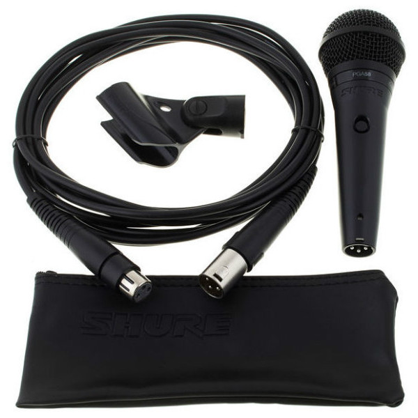 Мікрофон вокальний SHURE PGA58-XLR