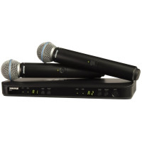 Радіосистема з двома ручними мікрофонами SHURE BLX288E/B58