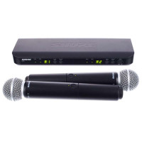 Радіосистема з двома ручними мікрофонами SHURE BLX288E/SM58