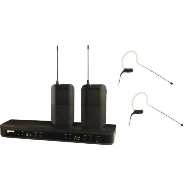Радіосистема з двома наголовними мікрофонами SHURE BLX188E/MX53