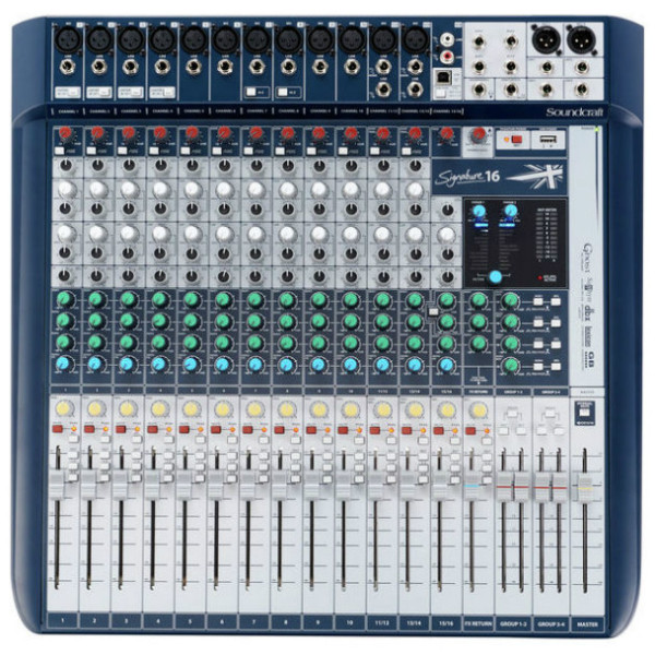 Мікшерний пульт SOUNDCRAFT Signature 16