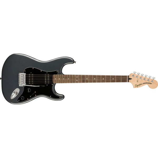 Електрогітара SQUIER AFFINITY SERIES STRATOCASTER HH LR CHARCOAL FROST METALLIC