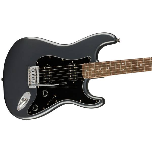 Електрогітара SQUIER AFFINITY SERIES STRATOCASTER HH LR CHARCOAL FROST METALLIC