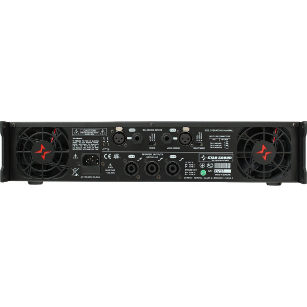 Підсилювач потужності STAR SOUND JS2000Plus