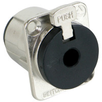 Джек моно мама панельний SWITCHCRAFT E111L LOCKING PANEL MOUNT JACK (MONO)