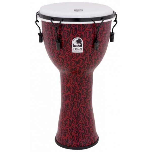 Джембе TOCA Freestyle II Mechanically Tuned TF2DM-9RM (9") Red Mask