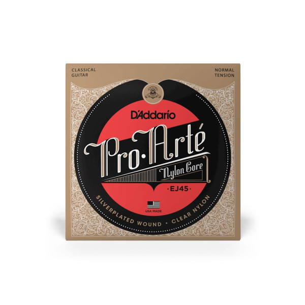 Комплект струн для класичної гітари D'ADDARIO EJ45 PRO-ARTE NORMAL TENSION