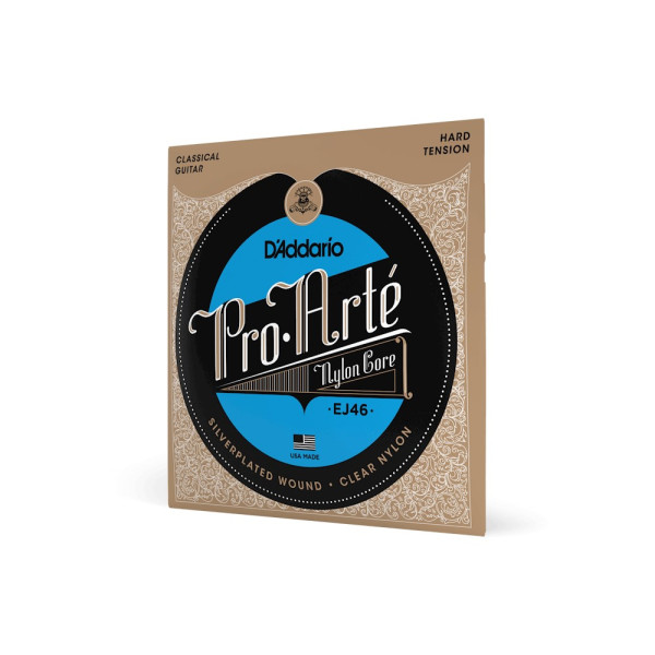 Комплект струн для класичної гітари D'ADDARIO EJ46 PRO-ARTE HARD TENSION