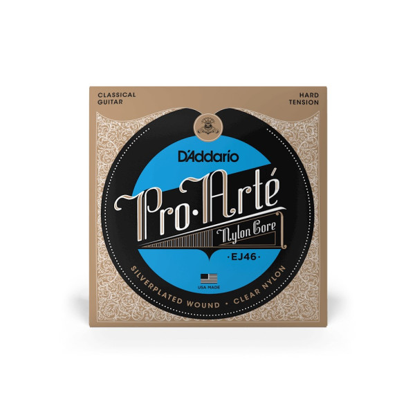 Комплект струн для класичної гітари D'ADDARIO EJ46 PRO-ARTE HARD TENSION