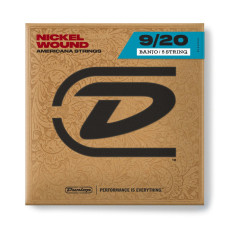 Комплект струн для банджо DUNLOP DJN0920 BANJO NICKEL LIGHT