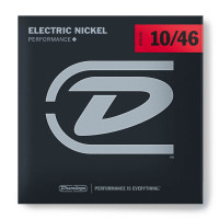 Комплект струн для електрогітари DUNLOP DEN1046 PERFORMANCE+ ELECTRIC GUITAR STRINGS (10-46)