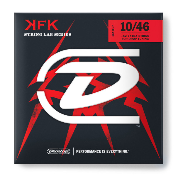 Комплект струн для електрогітари DUNLOP KKN1052 STRING LAB SERIES KERRY KING GUITAR STRINGS (10-52)