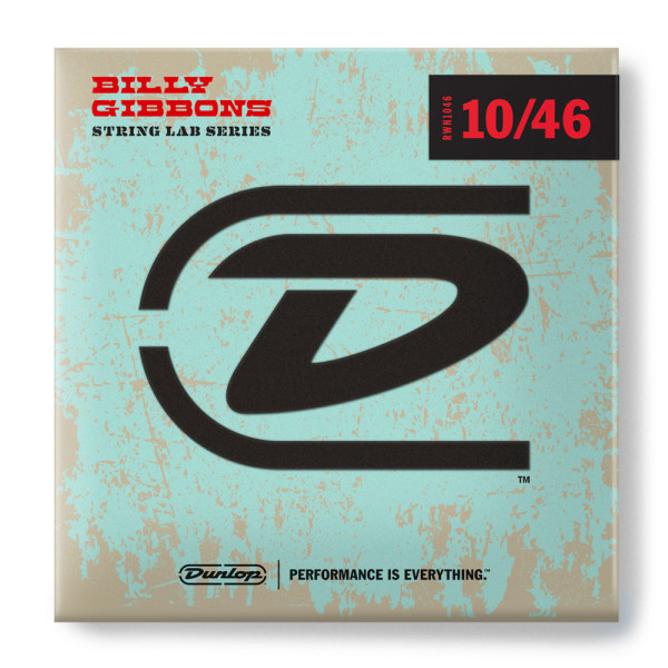 Комплект струн для електрогітари DUNLOP RWN1046 STRING LAB SERIES BILLY GIBBONS GUITAR STRING (10-46)