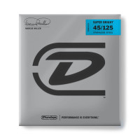 Комплект струн для бас-гітари DUNLOP DBMMS45125 MARCUS MILLER SUPER BRIGHT 45-125