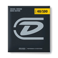 Комплект струн для бас-гітари DUNLOP DBN40100 NICKEL PLATED STEEL LIGHT 40-100
