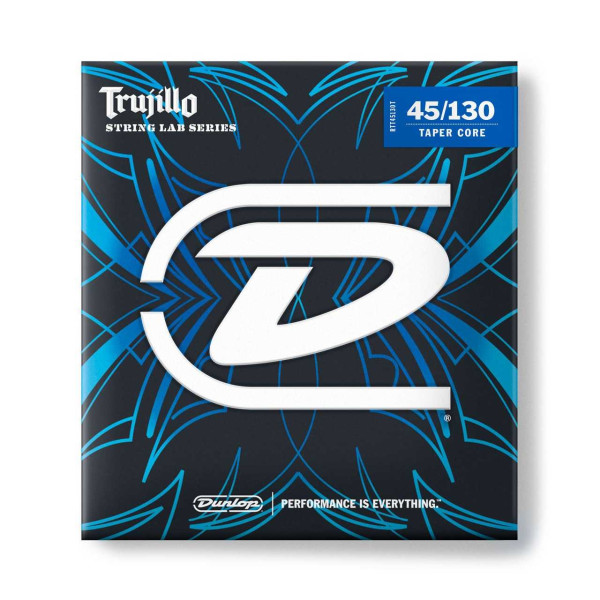 Комплект струн для бас-гітари DUNLOP RTT45130T TRUJILLO CUSTOM MEDIUM 5 STRING 45-130
