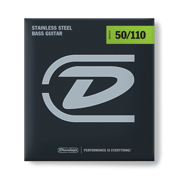 Комплект струн для бас-гітари DUNLOP DBS50110 STAINLESS STEEL HEAVY 50-110