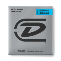 Комплект струн для бас-гітари DUNLOP DBSBN45125 SUPER BRIGHT NICKEL 45-125