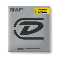 Комплект струн для бас-гітари DUNLOP DBSBS40100 SUPER BRIGHT STEEL 40-100