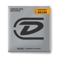 Комплект струн для бас-гітари DUNLOP DBSBS40120 SUPER BRIGHT STEEL 40-120