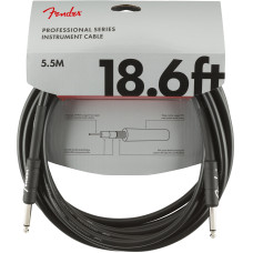 Інструментальний кабель FENDER CABLE PROFESSIONAL SERIES 18.6' BLACK