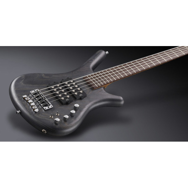 Бас-гітара WARWICK Teambuilt Pro Series Corvette $$, 5-String (Nirvana Black Transparent Satin)
