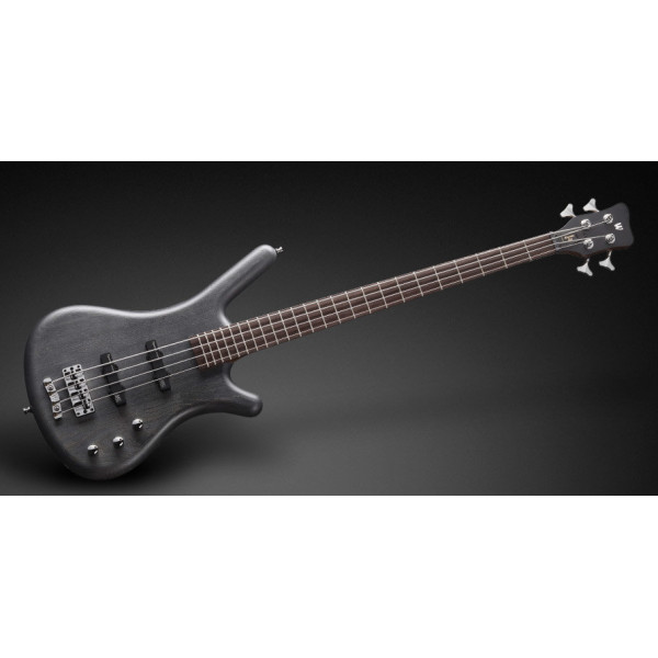 Бас-гітара WARWICK Teambuilt Pro Series Corvette Ash, 4-String P/P (Nirvana Black Transparent Satin)