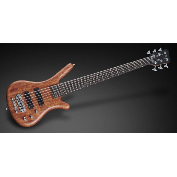 Бас-гітара WARWICK Teambuilt Pro Series Corvette Bubinga, 6-String, Active (Natural Transparent Satin)