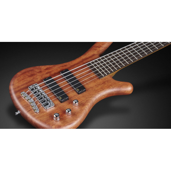 Бас-гітара WARWICK Teambuilt Pro Series Corvette Bubinga, 6-String, Active (Natural Transparent Satin)