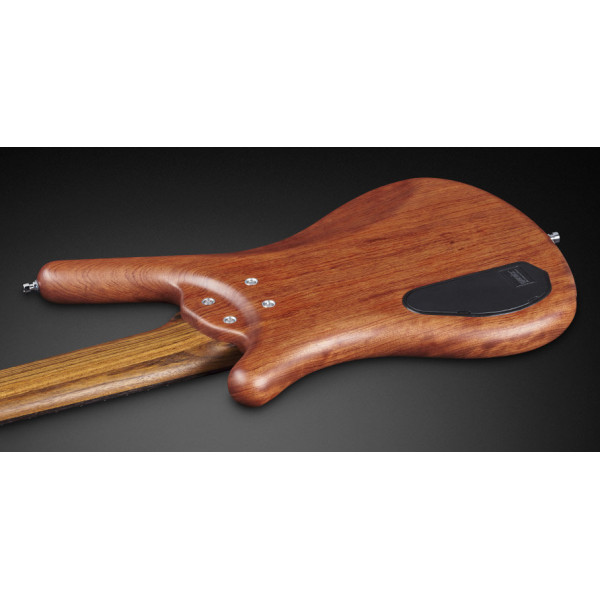Бас-гітара WARWICK Teambuilt Pro Series Corvette Bubinga, 6-String, Active (Natural Transparent Satin)