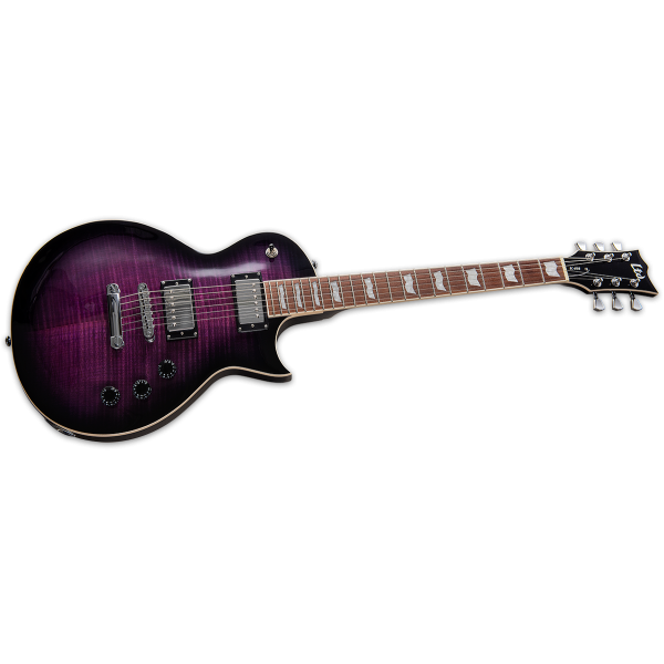 Електрогітара LTD EC-256FM (See Thru Purple)