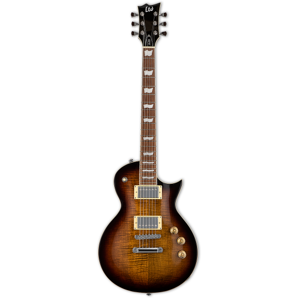 Електрогітара LTD EC-256FM (Dark Brown Sunburst)