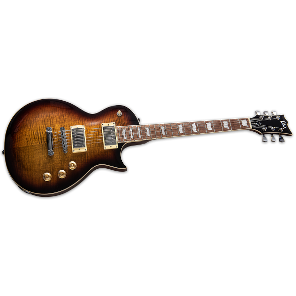 Електрогітара LTD EC-256FM (Dark Brown Sunburst)