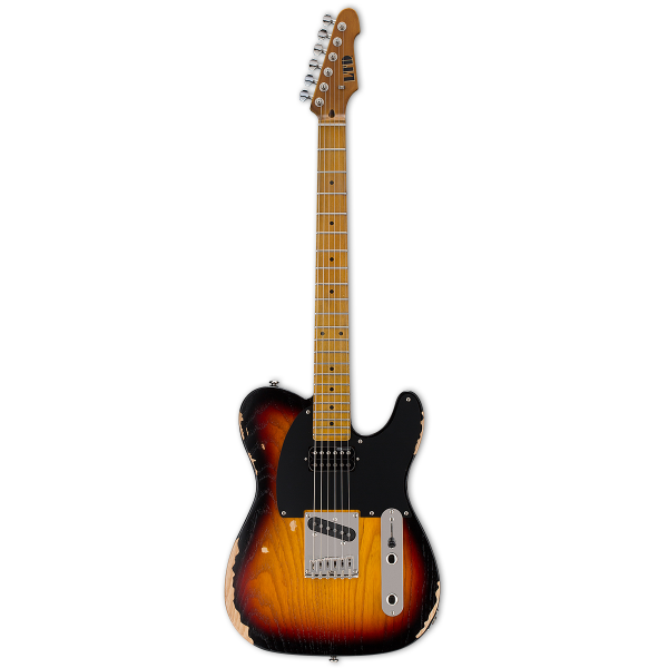 Електрогітара LTD TE-254 Distressed (3-Tone Burst)