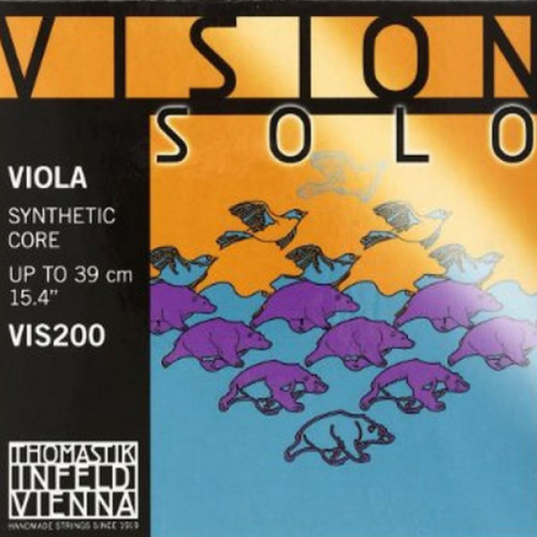 Комплект струн для альта THOMASTIK Vision Solo VIS200