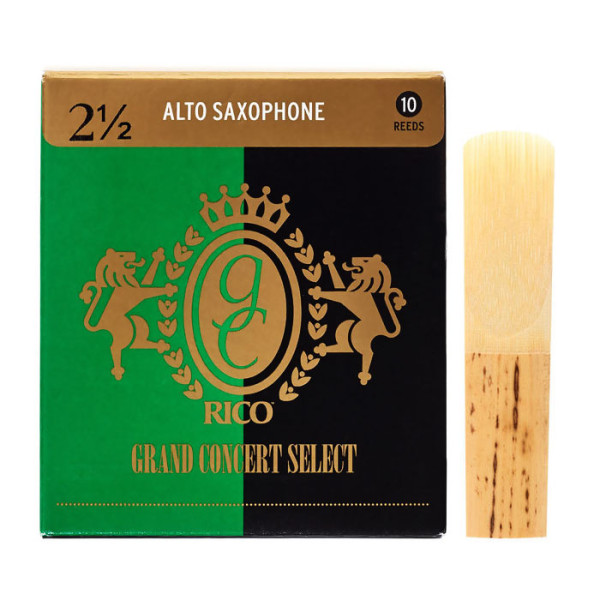 Тростина для альт саксофона D'ADDARIO Grand Concert Select - Alto Sax #2.5