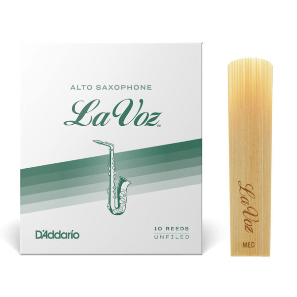 Тростина для альт саксофона D'ADDARIO La Voz - Alto Sax Medium