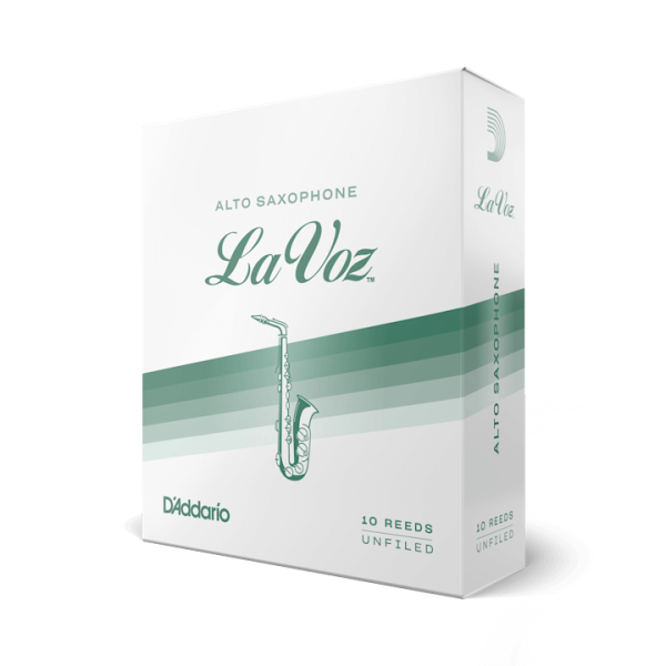 Тростина для альт саксофона D'ADDARIO La Voz - Alto Sax Medium Soft