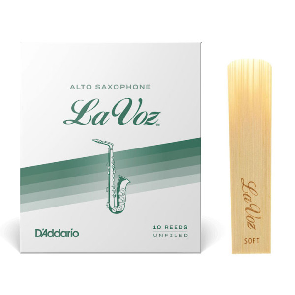 Тростина для альт саксофона D'ADDARIO La Voz - Alto Sax Soft