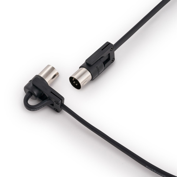MIDI кабель ROCKBOARD RBO CAB MD FX 100 BK RockBoard FlaX Plug MIDI Cable, 100 cm
