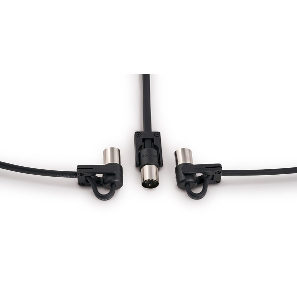MIDI кабель ROCKBOARD RBO CAB MD FX 200 BK RockBoard FlaX Plug MIDI Cable, 200 cm