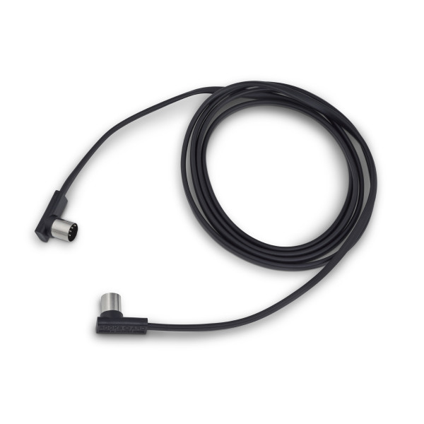 MIDI кабель ROCKBOARD RBO CAB MIDI 200 BK Flat MIDI Cable - Black, 200 cm