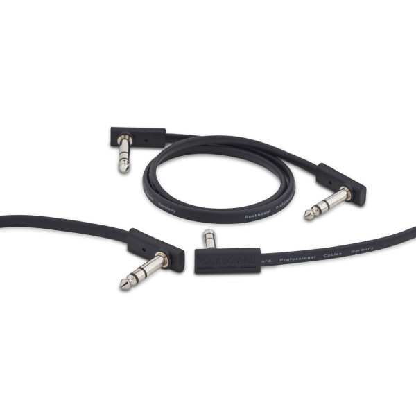 Інструментальний патч-кабель ROCKBOARD Flat TRS Cable (15 cm)