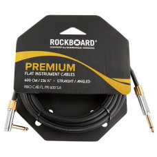 Інструментальний кабель ROCKBOARD Premium Flat Instrument Cable, Straight/Angled (600 cm)