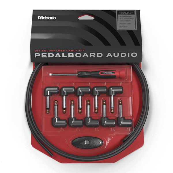 Набір для педалбордів D'ADDARIO PW-GPKIT-10 DIY Solderless Pedalboard Cable Kit