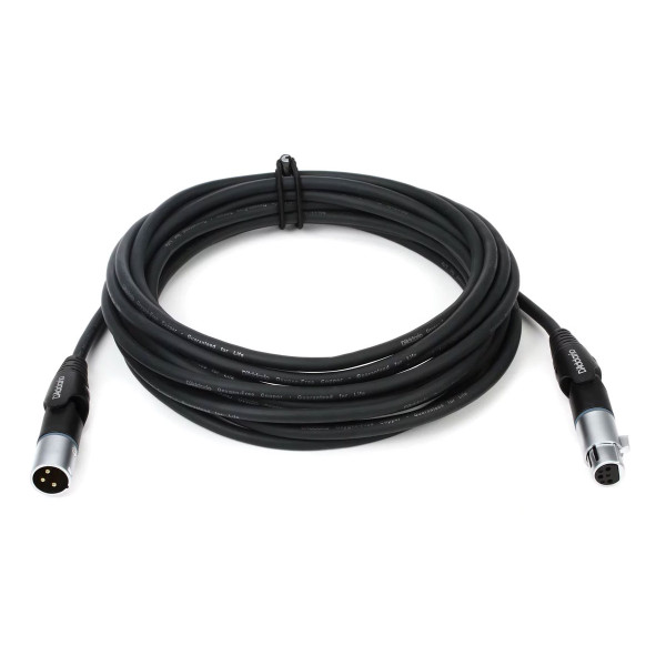 Мікрофонний кабель D'ADDARIO PW-MS-25 Custom Series Swivel Microphone Cable (7.62m)