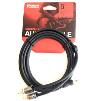 Інсертний кабель D'ADDARIO PW-MP-05 Custom Series Dual RCA to 3.5 Stereo Mini Jack Cable (1.5m)